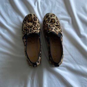 Sam Edelman leopard espadrilles